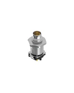 Flansch • Stecker axial • Frontmontage • M8x1 • 3-pol. • 13 mm • A-codiert • THR • Geschirmt