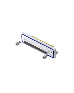 IP67 D-SUB High Density Solid Body • 62-pos. • Socket • Solder pin angled .362"