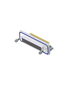 IP67 D-SUB High Density Solid Body • 78-pos. • Socket • Solder pin angled .362"