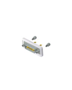 IP67 Combination D-SUB • 7W2  [○ • ○] • Plug
