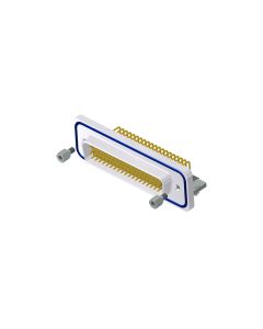 IP67 D-SUB High Density Solid Body • 78-pos. • Plug • Solder pin angled .362"