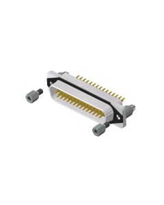IP67 D-SUB High Density CONEC SlimCon • 44-pos. • Plug • Solder pin straight