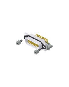 IP67 D-SUB High Density CONEC SlimCon • 26-pos. • Plug • Solder pin angled