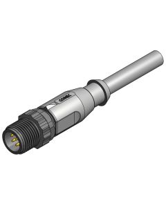 Stecker axial • Anschlussleitung • M12x1 • 8-pol. • 2 m • 0,25 mm²