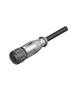Kupplung axial • Anschlussleitung • M12x1 • 4-pol. • 2 m • 0,34 mm²