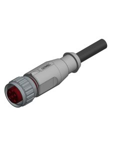 Kupplung axial • A-codiert • Anschlussleitung • M12x1 • 4-pol. • 2 m • 0,34 mm²