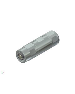 Female connector axial • Crimp closed entry • Shielded • Copper Alloy