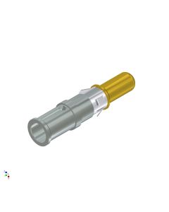 IP67 Power Bajonett • Crimpkontakte • 2-pol. • Stift
