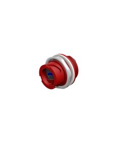 IP67 USB • Panel mounted receptacle • USB 3.0 Type A Bayonet (IP67) • Plastic red