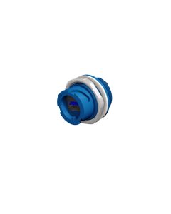 IP67 USB • Inline-Coupler • USB 3.0 Typ A Bajonett  (IP67) • Kunststoff blau