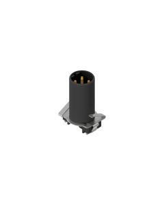 Flansch • Stecker axial • Frontmontage • M12x1 • 5-pol. • 9 mm • B-codiert • SMT • Geschirmt  M16x1,5 • Geschirmt