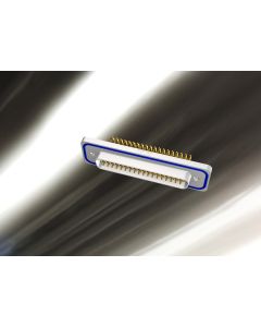 IP67 D-SUB Solid Body • 37-pos. • Plug • Solder pin angled .590"