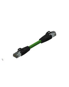 BUS Systems • 4- pos. • 1 m • Double ended • RJ45 • 2x2xAWG22 • PUR • Shielded