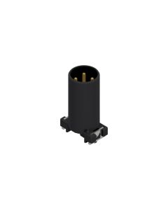 Einbaukomponenten • Isolierkörper • Stecker axial • Frontmontage • M12x1 • 4-pol. • 9 mm • A-codiert • SMT • Ungeschirmt  M16x1,5