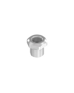 Einbaukomponenten • Flanschgehäuse • Kupplung axial • Frontmontage • M8x1 • 13 mm • für M8x1  Kupplung SMT/THR, A-, B-, D- und P-codiert • Messing