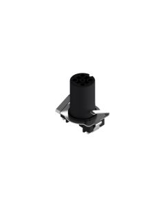 Einbaukomponenten • Isolierkörper • Kupplung axial • Frontmontage • M12x1 • 4-pol. • 9 mm • A-codiert • SMT • Geschirmt  M16x1,5