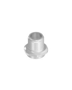 Einbaukomponenten • Flanschgehäuse • Stecker • Frontmontage • M12x1 • 9 mm • für M12x1 Stecker SMT, A-, B-codiert • M14x1
