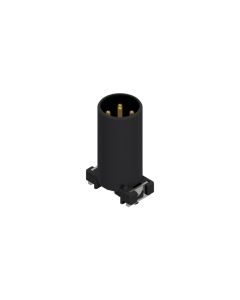 Einbaukomponenten • Isolierkörper • Stecker axial • Frontmontage • M12x1 • 5-pol. • 9 mm • A-codiert • SMT • Ungeschirmt  M16x1,5