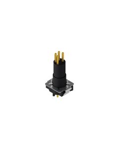 Einbaukomponenten • Isolierkörper • Stecker axial • M8x1 • 4-pol. • A-codiert • THR • Geschirmt