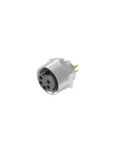Flansch • Kupplung axial • Frontmontage • 7/8 • 4-pol.+PE • 10 mm • Lötpin gerade • Ungeschirmt  PG11