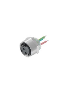 Flansch • Kupplung axial • Frontmontage • 7/8 • Litze • AWG18 • Ungeschirmt  PG13,5