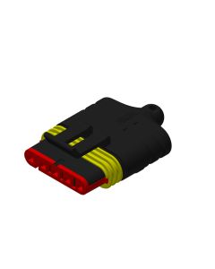 Socket • 5- pos. • Superseal • without protection circuit