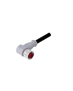 Kupplung gewinkelt • A-codiert • Anschlussleitung • M12x1 • 5-pol. • 2 m • 0,34 mm²