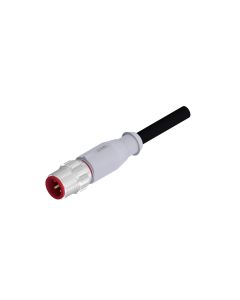 Stecker axial • A-codiert • Anschlussleitung • M12x1 • 5-pol. • 2 m • 0,34 mm²