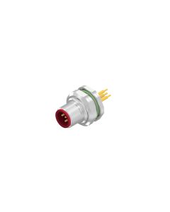 Flansch • Hinterwandmontage • M12x1 • 5-pol. • 12 mm • A-codiert • Printanschluss • PG9 • Stecker axial • Einbauflansch