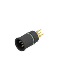 M12x1 • Stecker axial • Kunststoff • 5-pol.