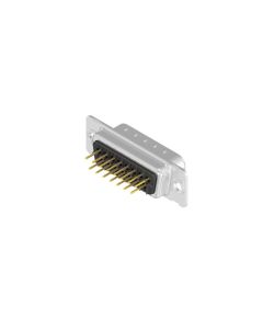 D-SUB Standard • 15-pos. • Plug • Solder pin straight • Quality class 3