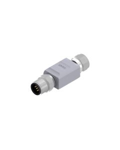 M12x1 • 1x Female connector M12x1 axial • 5- pos.