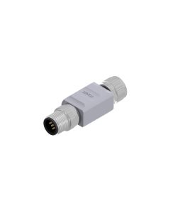 M12x1 • 1x Female connector M12x1 axial • 5- pos.