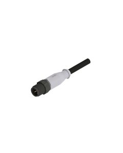 Male connector axial • single ended • M12x1 • 4- pos. • 2 m • 0,75 mm²