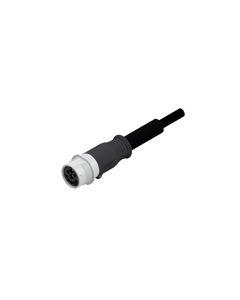 Isobus HD male connector • Single ended with corrugated tube • 9-pos. • 5 m • 2 x 10mm² + 2 x 2.5mm² + 4 x 0.5mm²