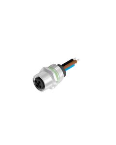 Flansch • M12x1 • 3-pol. • T-codiert • Kupplung axial