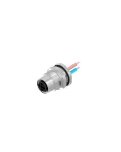 Flansch • M12x1 • 3-pol. • T-codiert • Kupplung axial