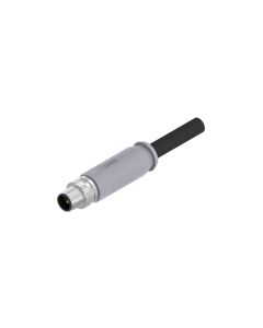 Stecker axial • L-codiert • Anschlussleitung • M12x1 • 4-pol. • 2 m • 2,5 mm² • PUR/PVC • Ungeschirmt • Power Steckverbinder