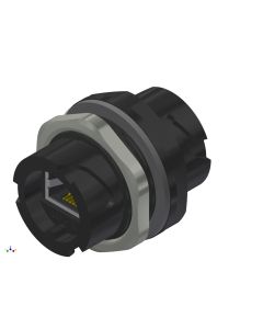 IP67 RJ45 • Inline-Coupler • Buchse • RJ45 Cat. 6A