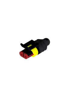 Socket • 2-pos. • Superseal • without protection circuit