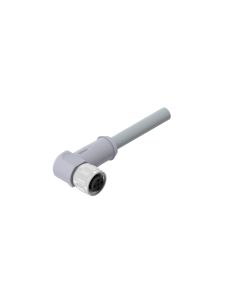 Female connector angled • A-coded • single ended • M12x1 • 5- pos. • 2 m • 2xAWG22 + 2xAWG24 • PVC shielded • Unshielded