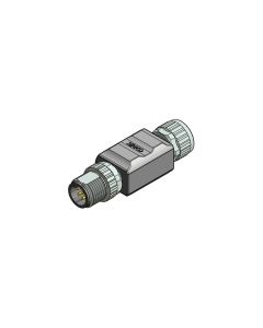 M12x1 • 1x Female connector M12x1 + 1x Male connector M12x1 • 8-pos.