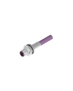 Flansch • Stecker axial • Hinterwandmontage • M12x1 • 4-pol. • B-codiert • mit Leitung • Geschirmt  M16x1,5 • 0,5 m • PVC geschirmt • Geschirmt