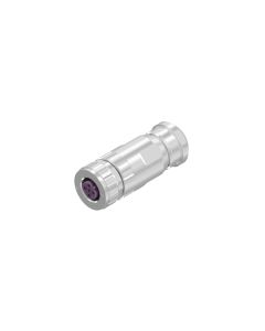 Female connector axial • M12x1 • 5- pos. • Shielded • B-coded • max. 1,5 mm²