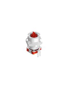 Sockets • Front panel mounting • M8x1 • 4- pos. • 9 mm • P-coded • Printanschluss • Shielded  M10x1 • Female connector axial • Socket two-piece • Shielded