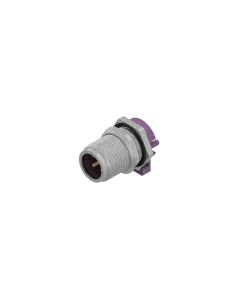 Flansch • Stecker axial • Hinterwandmontage • M12x1 • 4-pol. • 5,5 mm • B-codiert • Lötpin • Geschirmt  M16x1,5 • Geschirmt