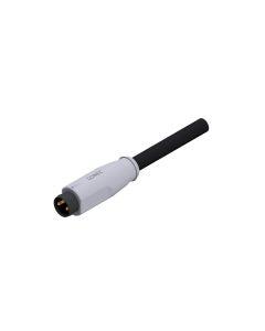 Male connector axial • A-coded • single ended • M8x1 • 3-pos. • 2 m • 0,25 mm² • TPU halogeenfree high flexible • Unshielded