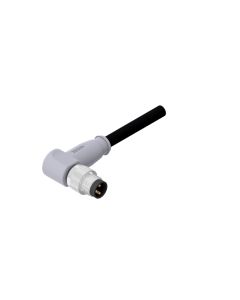 Male connector angled • A-coded • single ended • M8x1 • 3-pos. • 3 m • 0,25 mm² • TPU halogeenfree high flexible • Unshielded
