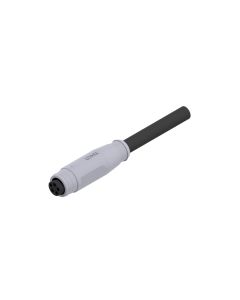 Kupplung axial • B-codiert • Anschlussleitung • M8x1 • 5-pol. • 2 m • 0,25 mm² • TPU halogenfrei hochflexibel • Ungeschirmt