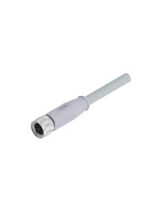 Kupplung axial • B-codiert • Anschlussleitung • M8x1 • 5-pol. • 2 m • 0,25 mm² • PVC • Ungeschirmt